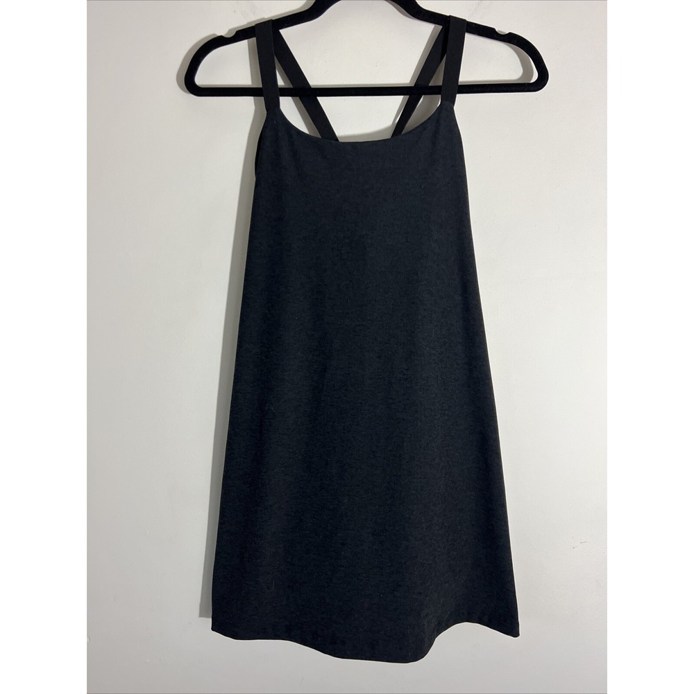 Beyond Yoga Women's Size Small S Spacedye Move It Dress Charcoal Black